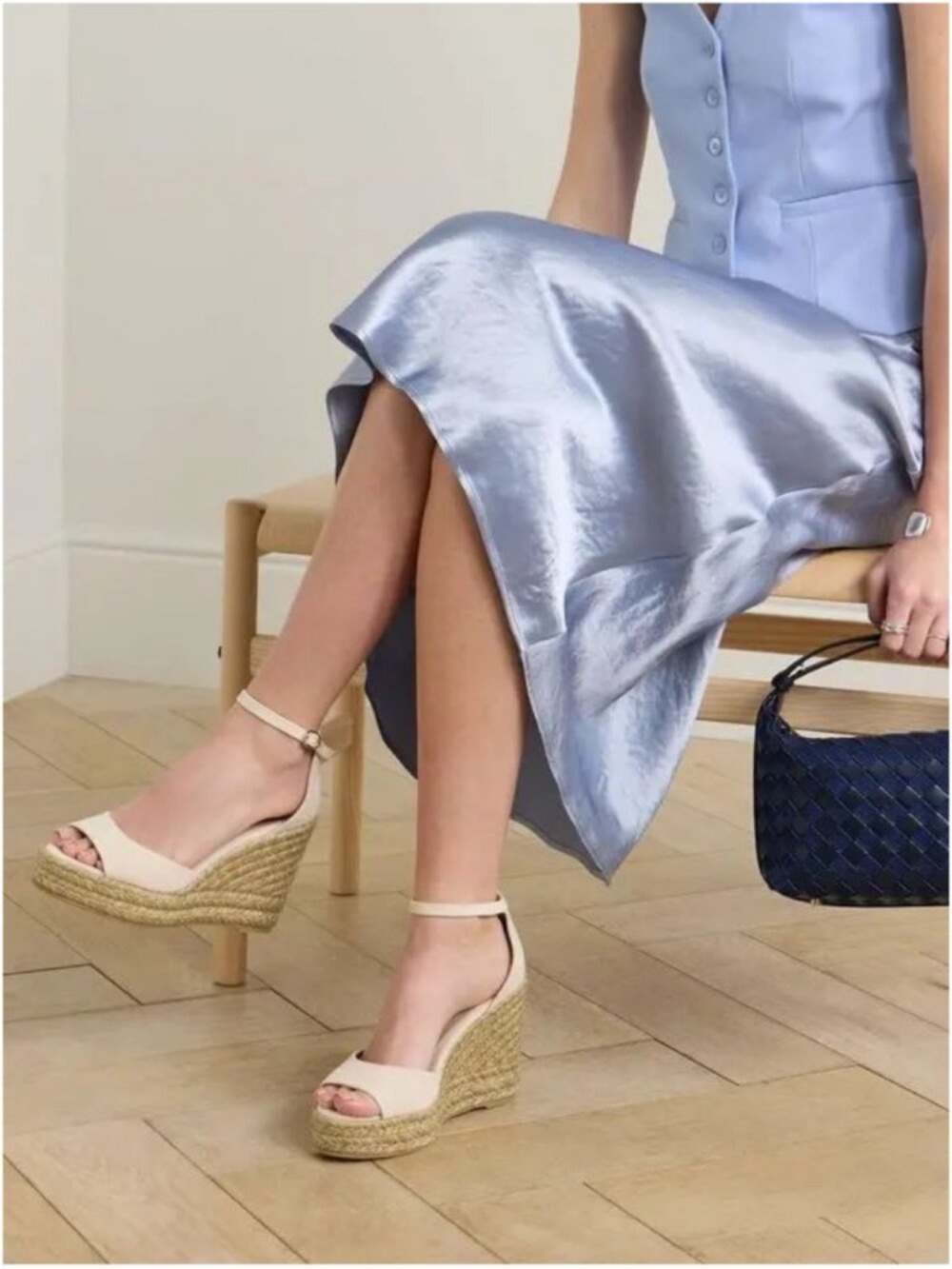 Stuart Weitzman Distia Espadrille Wedge Sandal